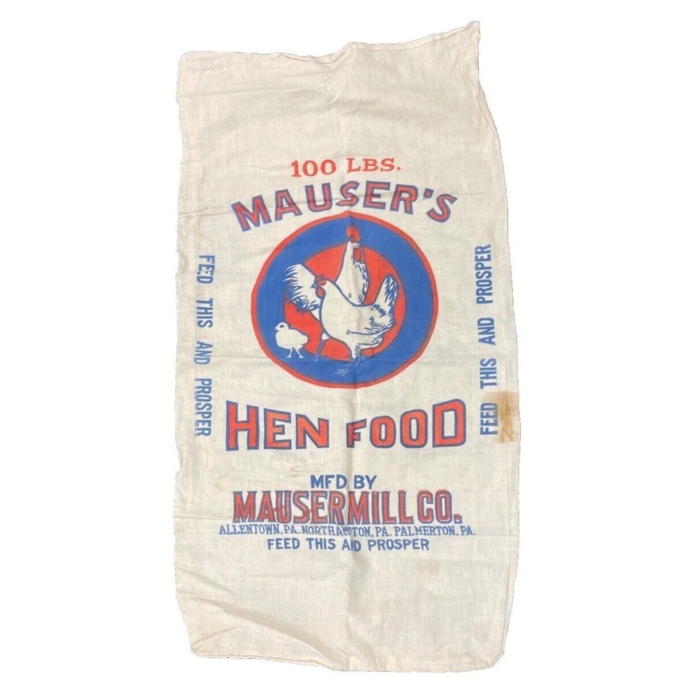 Mauser's Hen Food 100 Lbs Sack